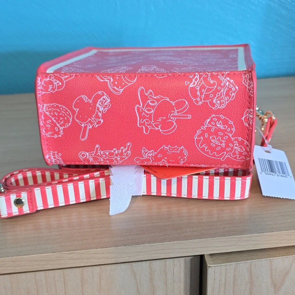 Disney Eats Popcorn Bucket Bag with White Illustrations - Picture 3 of 3